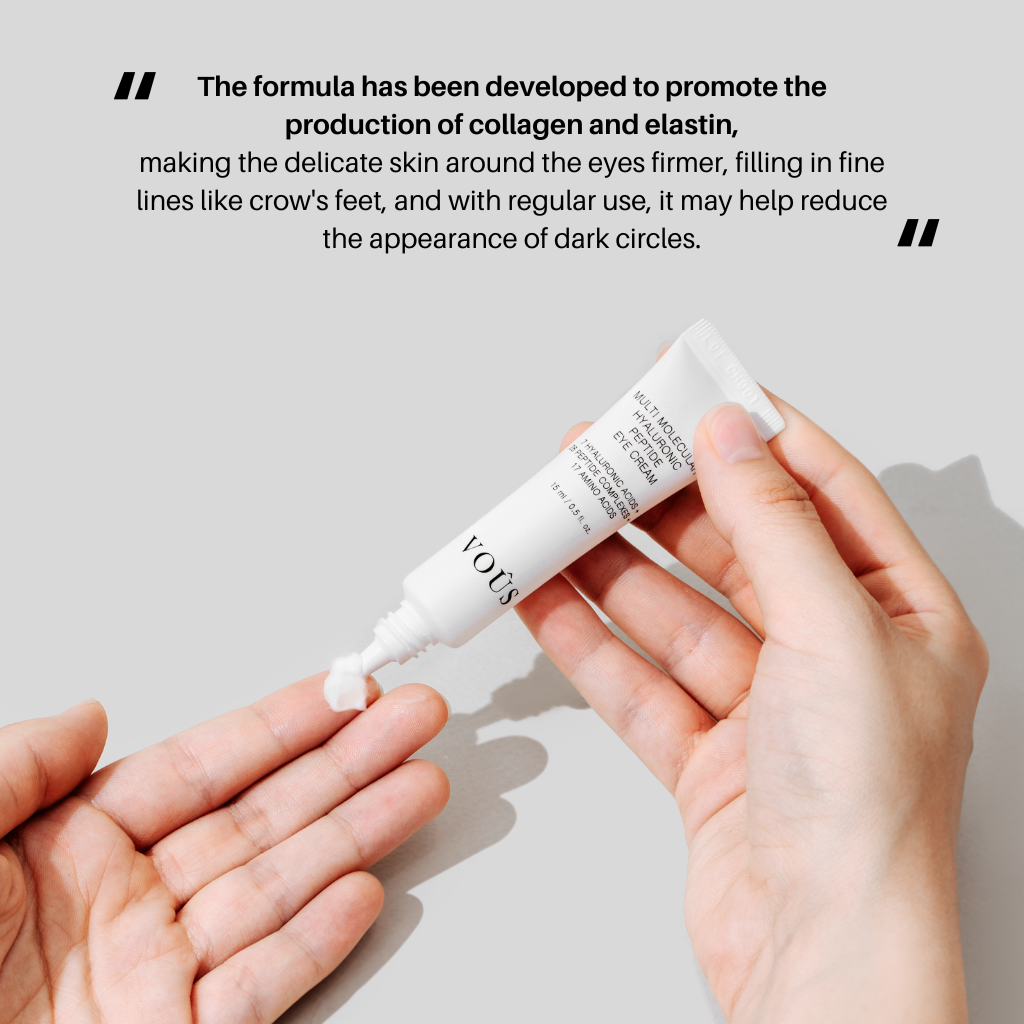 Multi Molecular Hyaluronic Peptide Eye Cream
