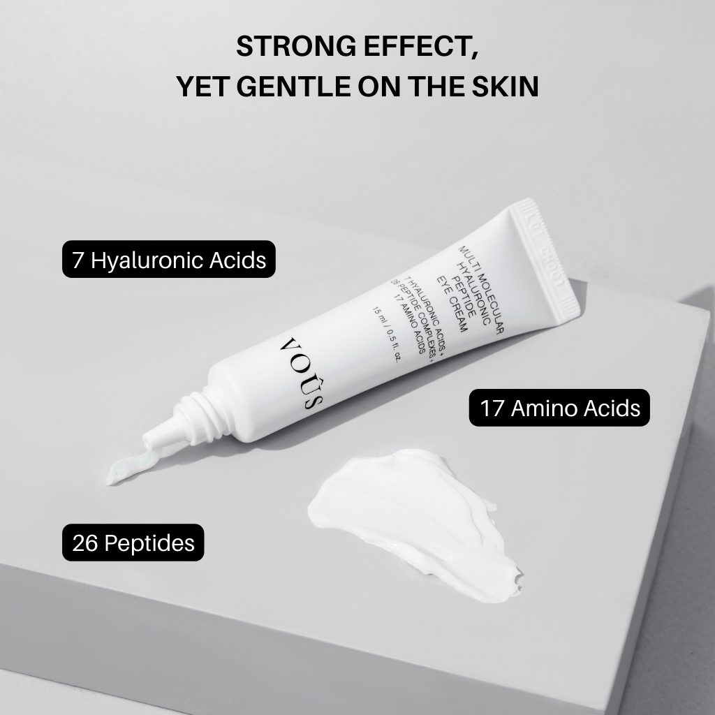 Multi Molecular Hyaluronic Peptide Eye Cream VO S skincare